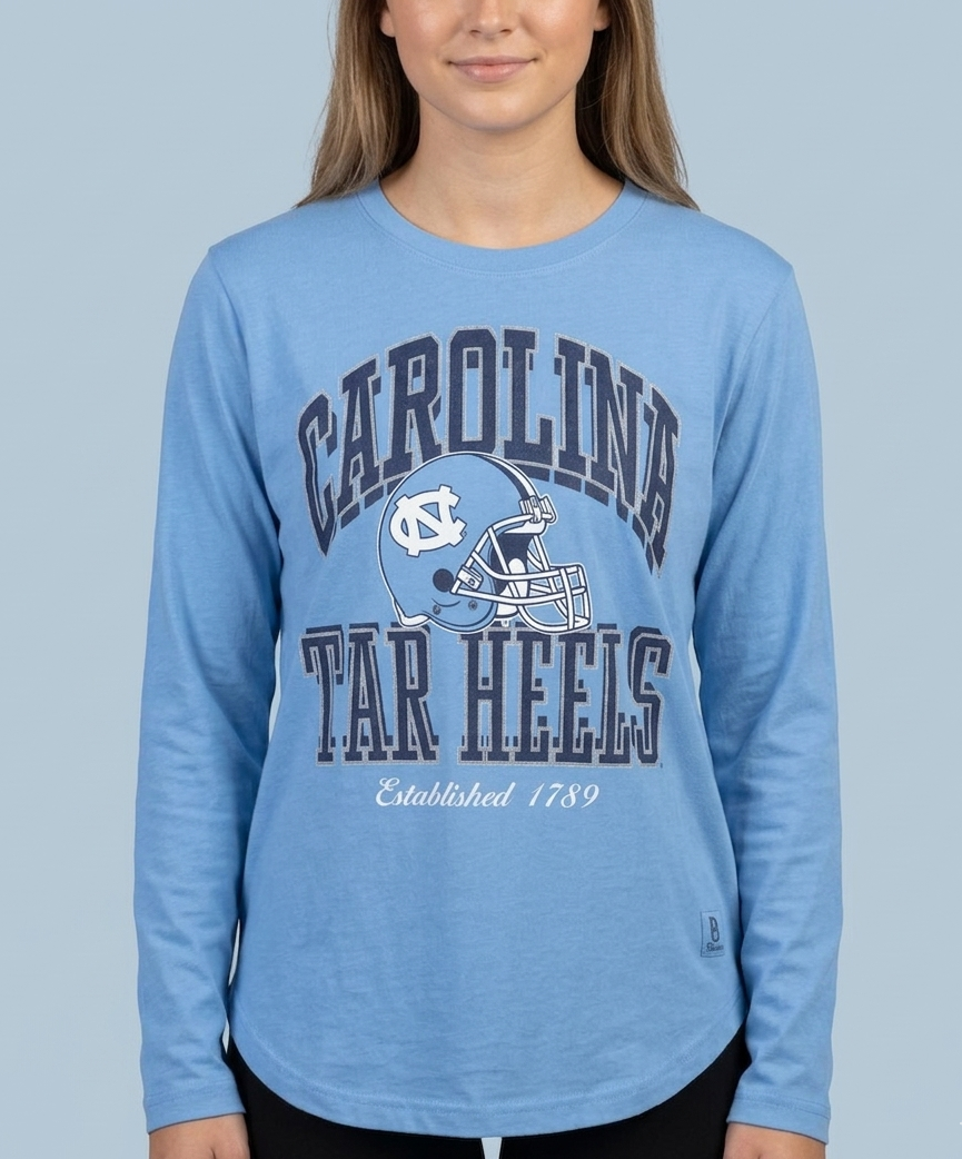 Women's Long-Sleeve “Cavelli” Carolina Tar Heels Shirt