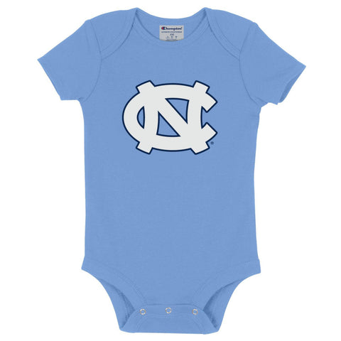 Champion - Carolina Blue Infant Onesie with Logo
