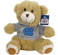 UNC Plush Teddy Bear with Hoodie