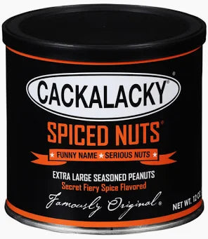 Cackalacky Nuts (12 oz can)