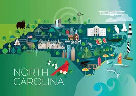 North Carolina Postcard