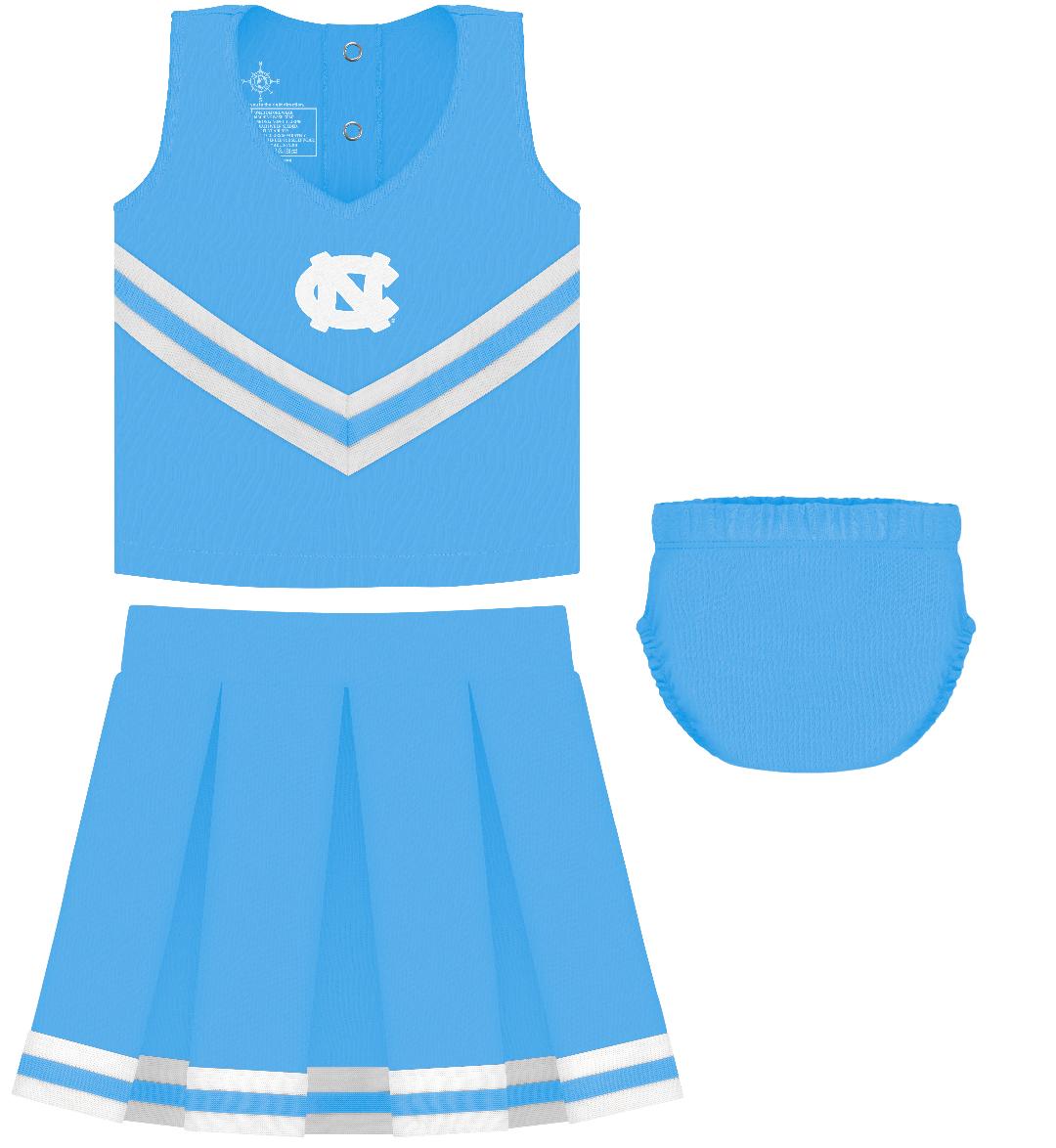 UNC Cheerleader 2-Piece Set - Youth