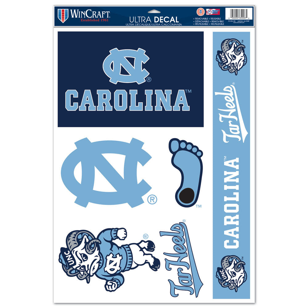 UNC 6 Pack Multi-Use Decal (11X17)