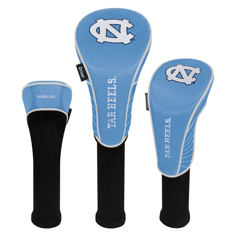 UNC 3 Pack Golf Club Headcovers