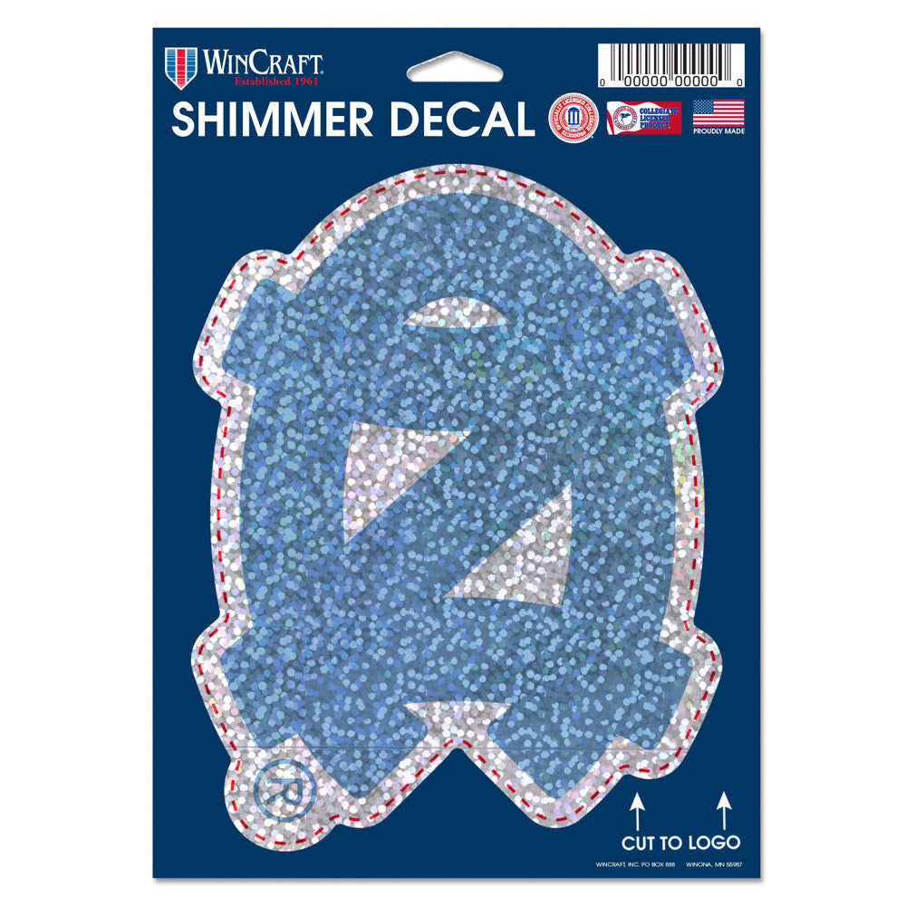 UNC Shimmer Decal