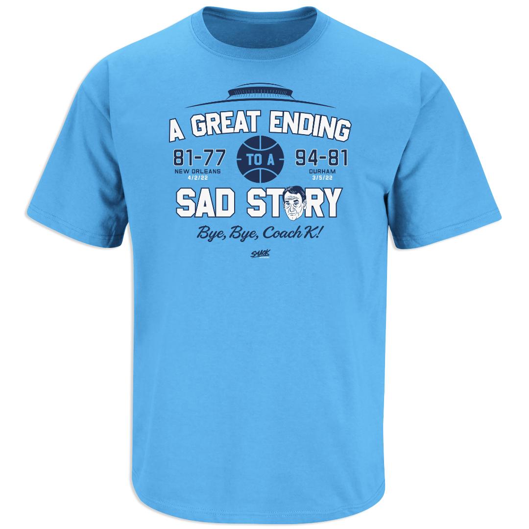 A Great Ending Graphic Short-sleeved T-shirt