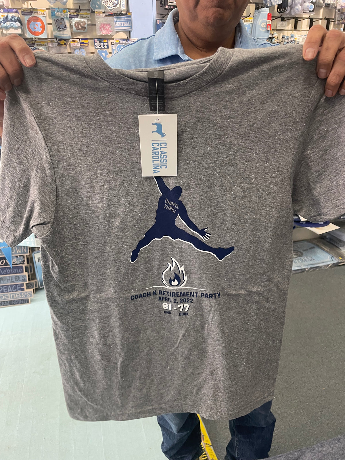 Coach K Retirement Party T-shirt