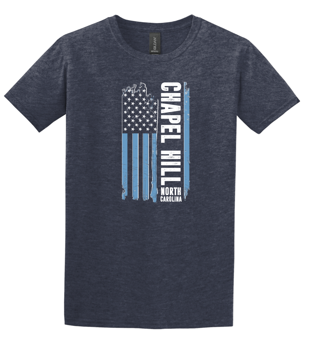 Chapel Hill - USA Flag T-shirt