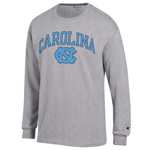 Champion - Arched Carolina UNC Logo Long-sleeves T-shirt